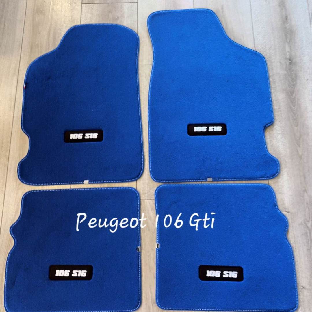 PEUGEOT 106 GTI et RALLYE - Phase 2 avec encoches sur tapis