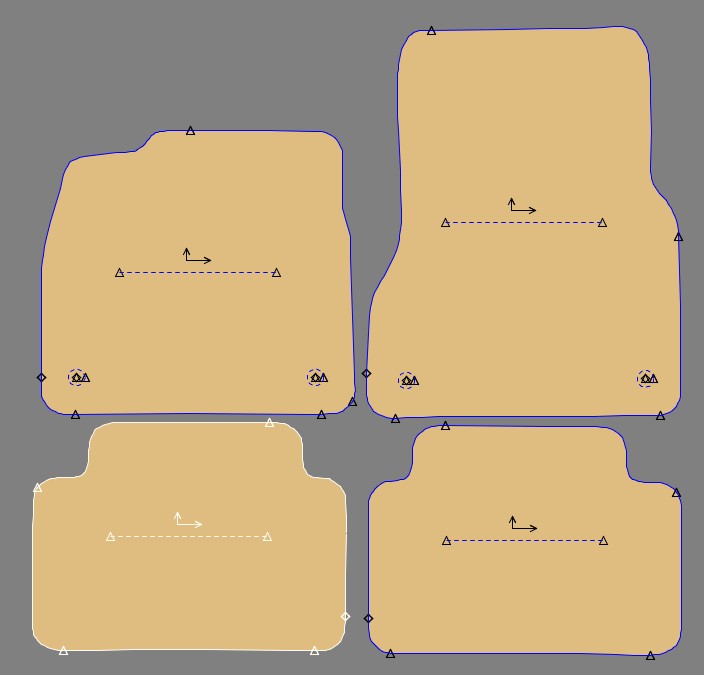 Gabarit AUDI A6 SW E.TRON