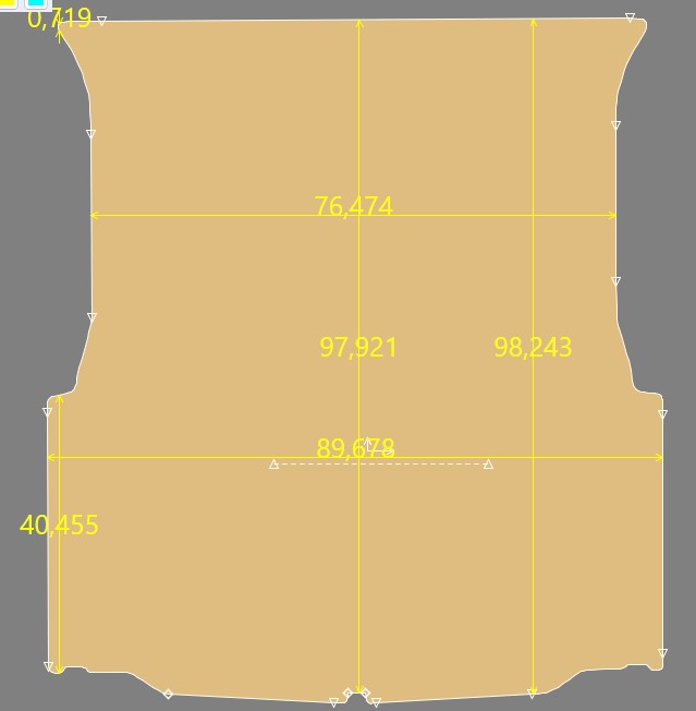 Gabarit de coffreBMW SERIE 3 E46