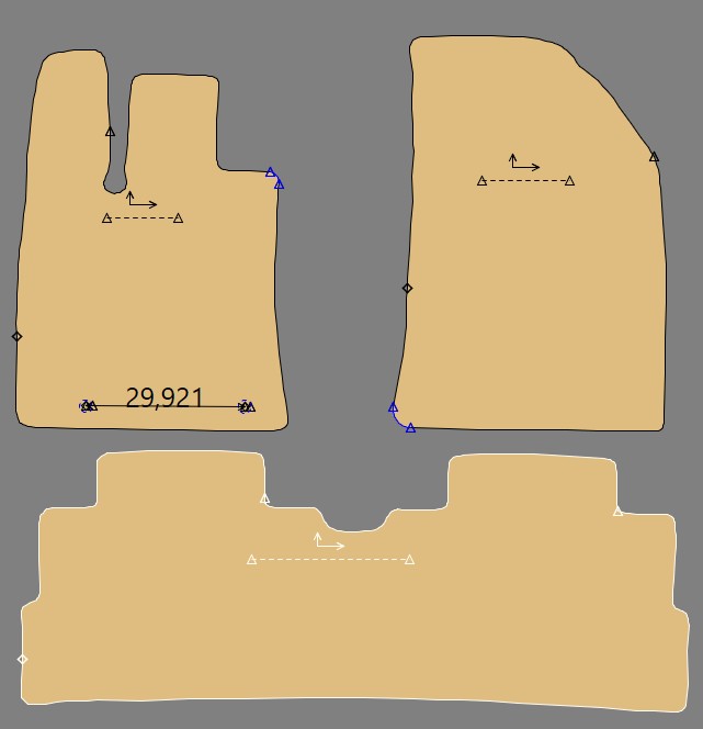 Gabarit BYD DOLPHIN SURF