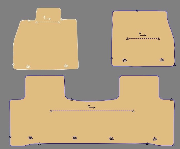 Gabarit BYD SEALION 7