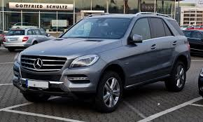 CLASSE ML -W166 5 places bluetec