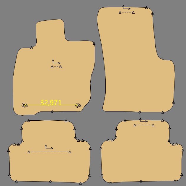 Gabarit CUPRA FORMENTOR E.TSI