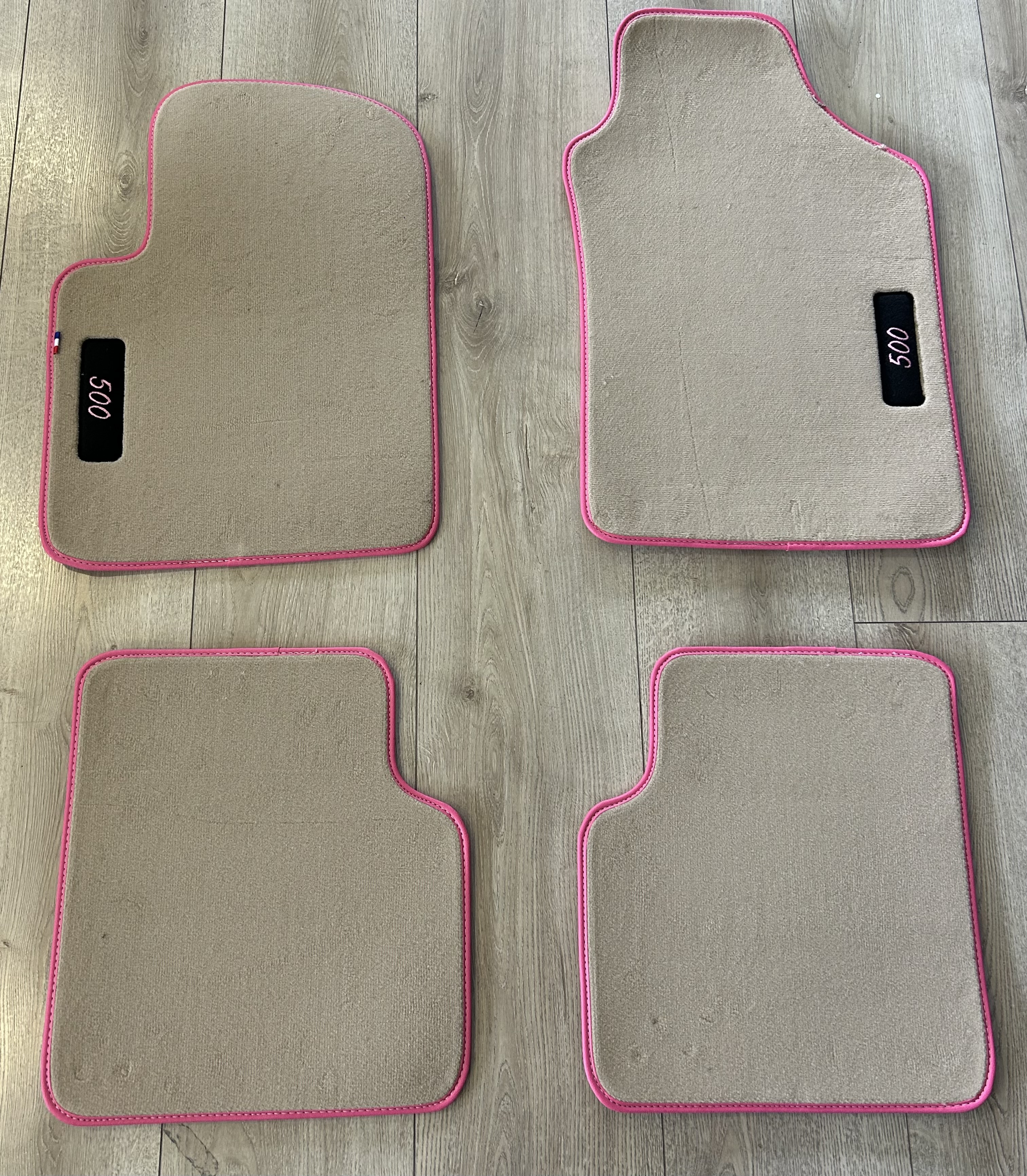 Gabarit FIAT 500 II - Phase 1 - Tapis conducteur sans fixation