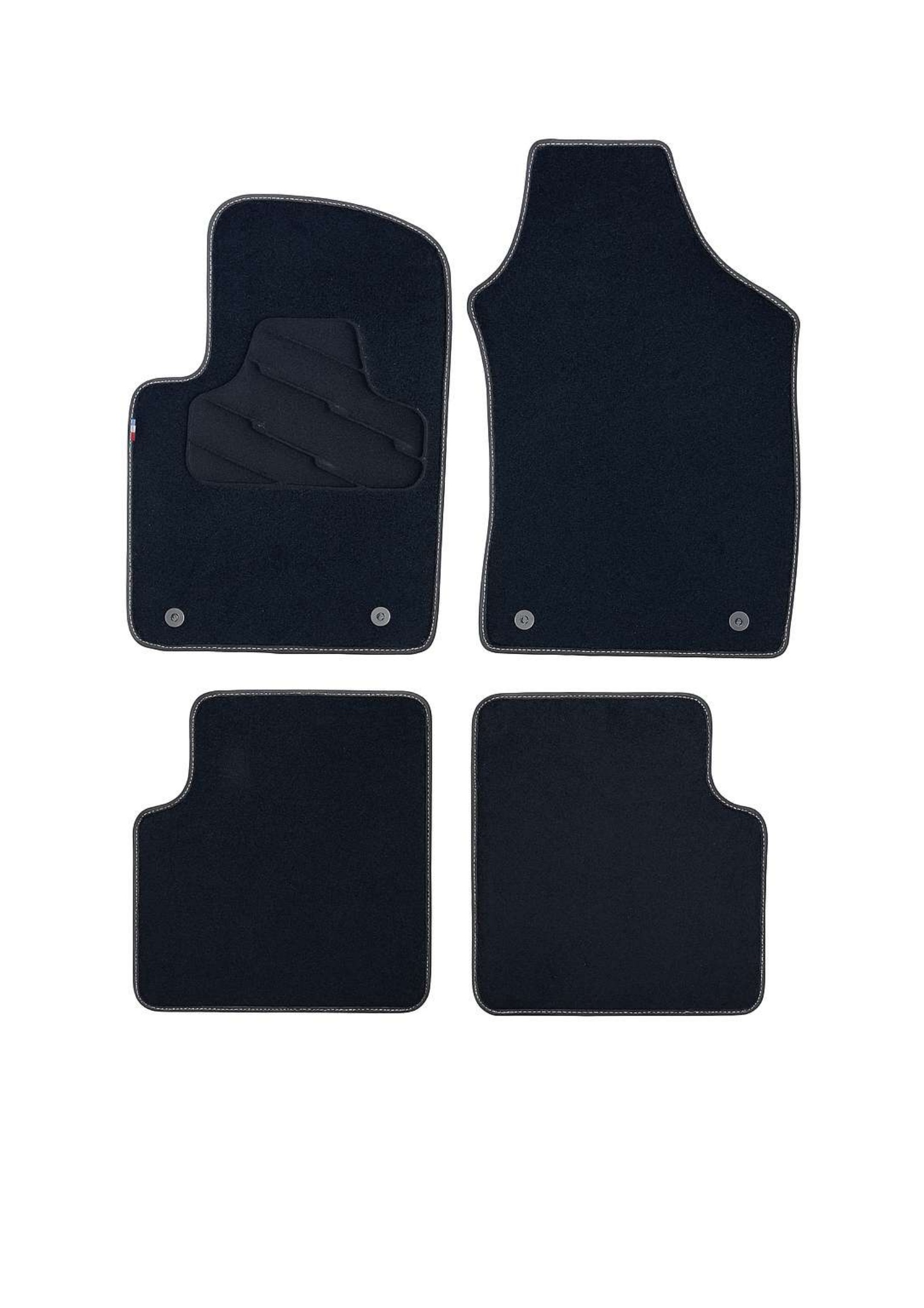 FIAT 500 II-Phase2 - 2 fixations tapis conducteur (sauf abarth)