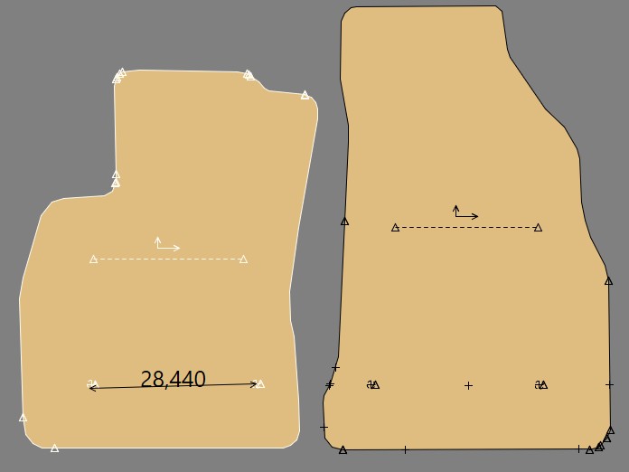 Gabarit FIAT DOBLO III