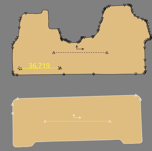 Gabarit FIAT SCUDO III Cabine approfondie fixe 6 places