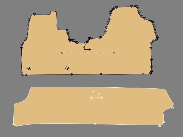 Gabarit FIAT SCUDO III Cabine approfondie repliable