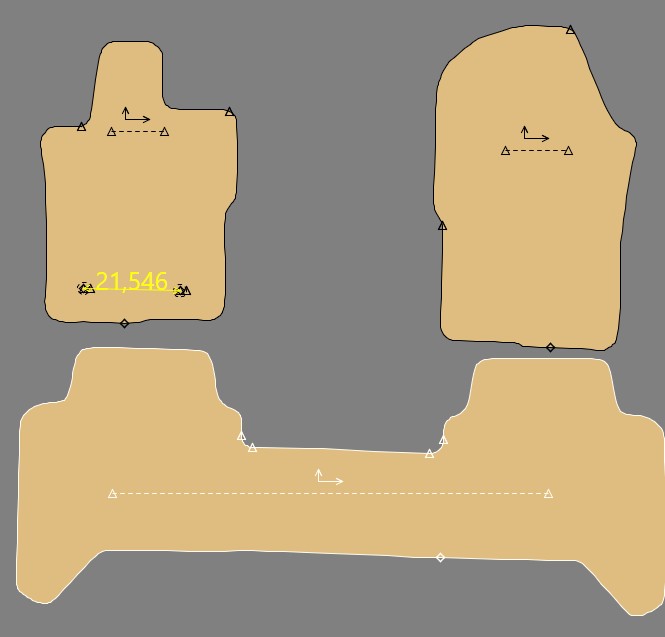 Gabarit FORD RANGER SPORT RAPTOR