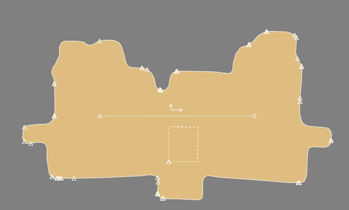 Gabarit FORD TRANSIT IV - Siège + Siège - Phase 1