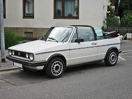 GOLF 1 CABRIOLET