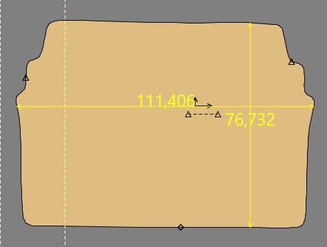 Gabarit de coffreMERCEDES 190 w201