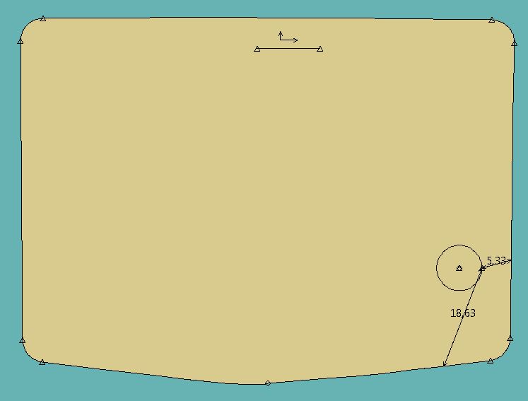 Gabarit de coffreMG B MK1 - MK2