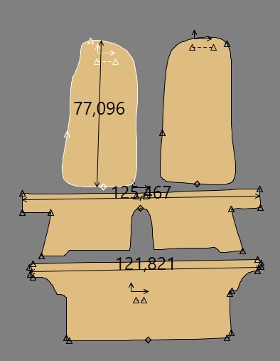 Gabarit MG B MK3 - MK4