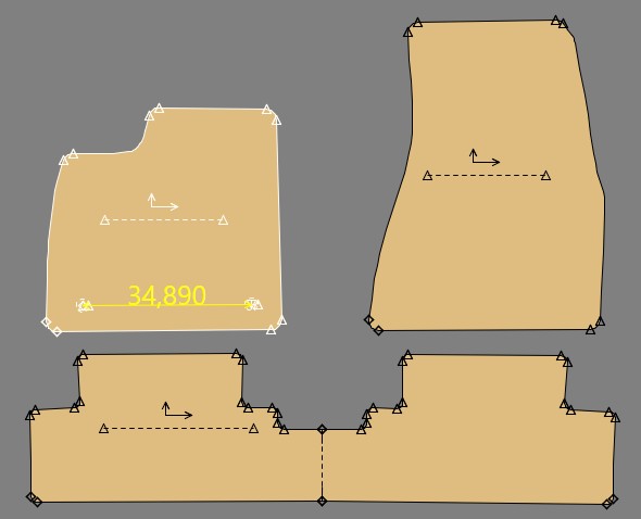 Gabarit NISSAN MICRA 6 - K15 ELECTRIQUE