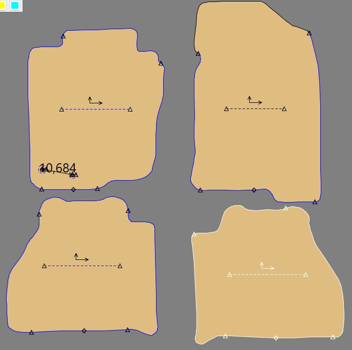 Gabarit NISSAN NAVARA D23