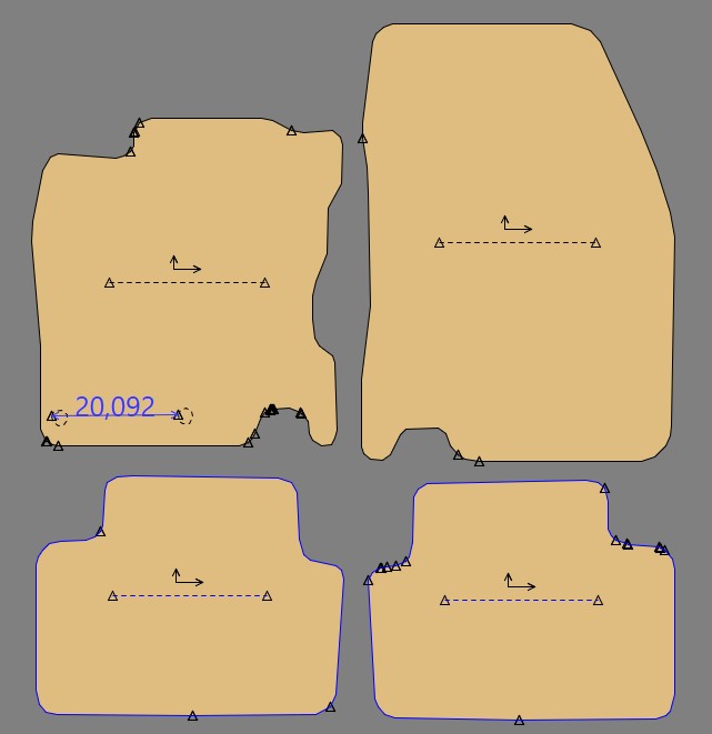 Gabarit NISSAN QASHQAI II