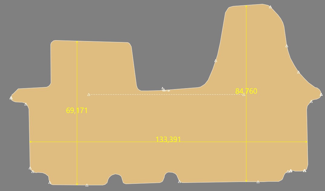 Gabarit OPEL VIVARO I