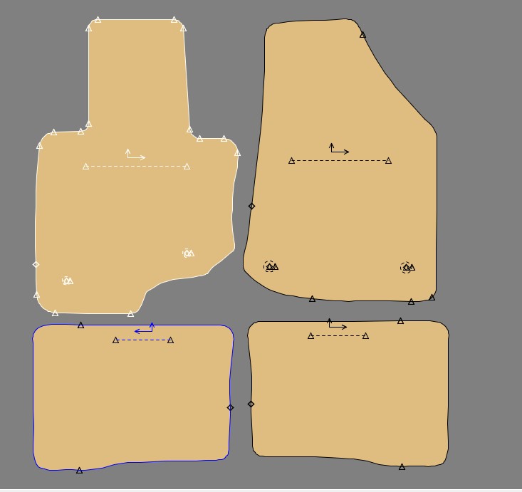 Gabarit SSANGYONG KORENDO E.MOTION FIX19 -15