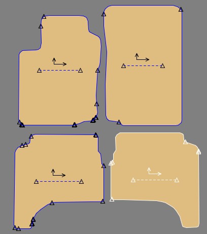 Gabarit SUZUKI GRAND VITARA I - 3 portes