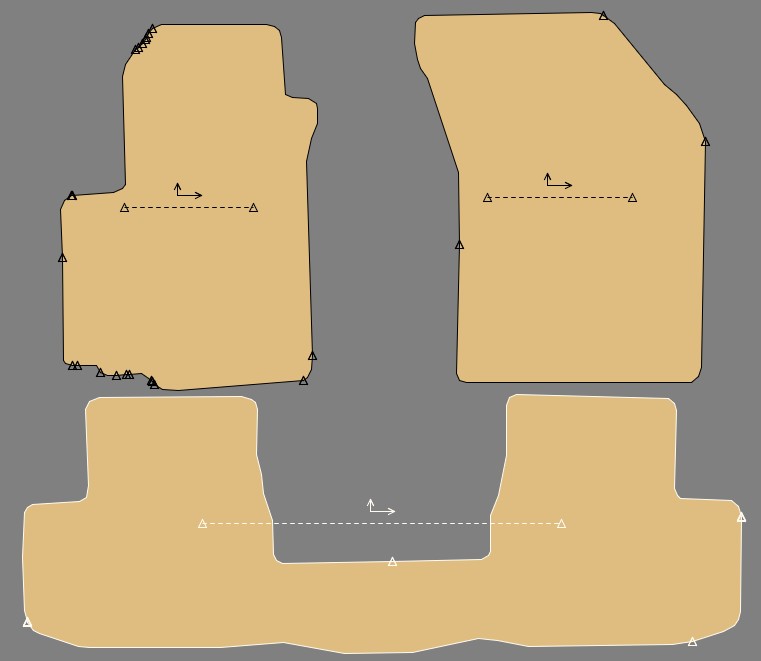 Gabarit SUZUKI SWIFT I