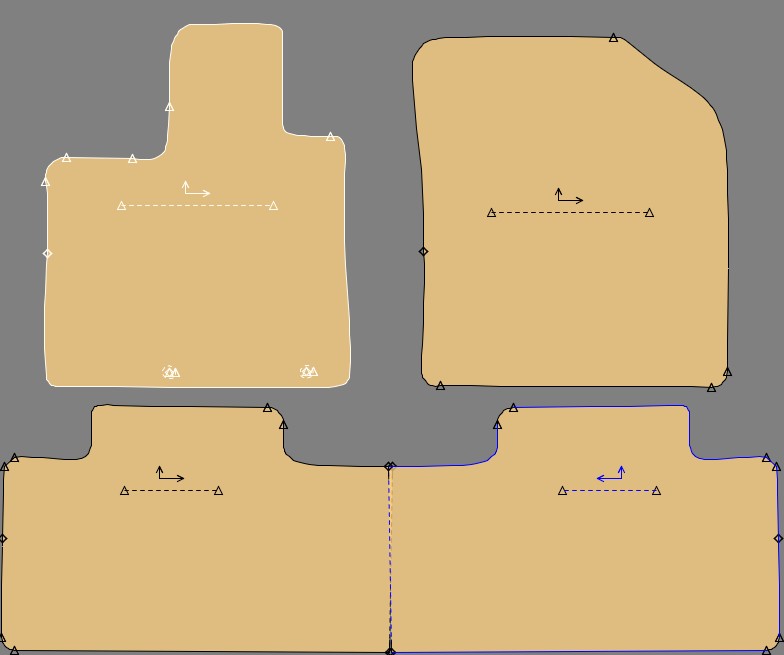 Gabarit SUZUKI VITARA e.vitara electrique