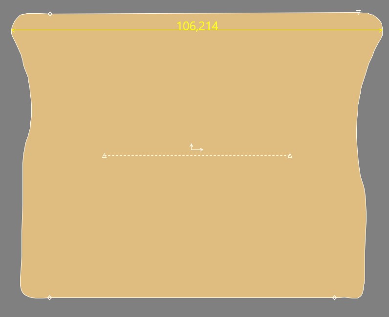Gabarit de coffreVOLKSWAGEN GOLF 01