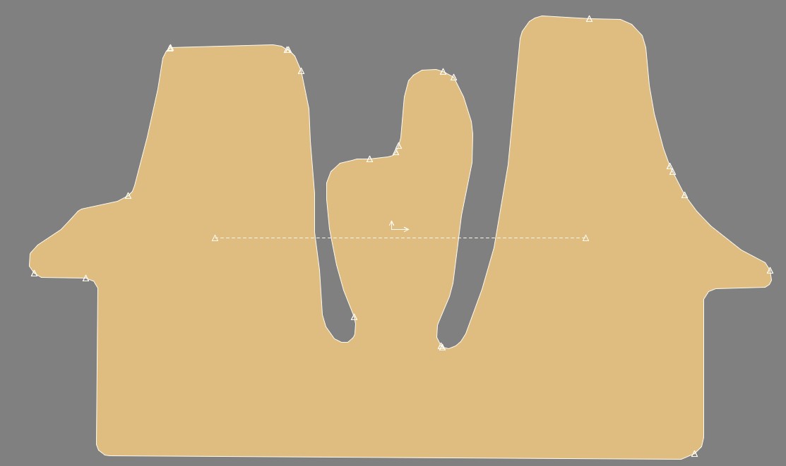 Gabarit VOLKSWAGEN Transporteur T5 - Phase 2 sauf California