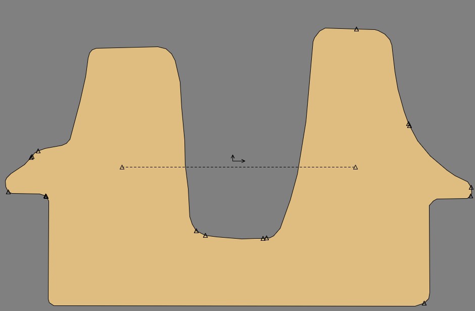 Gabarit VOLKSWAGEN Transporteur T6 sauf California